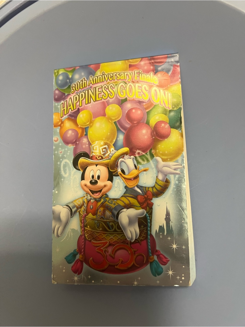 Tokyo Disney 30th Anniversary Notebook